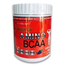 파워업 아미노 BCAA 300g 단백질 근육 보충제, 1통