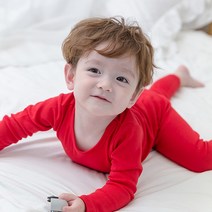 아바마 아기 유아 데일리 긴팔 실내복 가을 겨울 내복