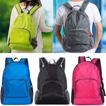 초경랑 배낭 가벼운 접이식 백팩 미니 소형 등산용 남자 여자 스포츠 트레킹 경량 가방, 2-3. 백팩 블루