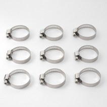 호스고정 철사 호수밴드 링 클램프 세트 직경32mm