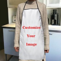 Sangiro-Gorjuss 만화 앞치마 여성용 주방 옥스포드 패브릭 청소 집 요리 액세서리, 02 68x95cm, [01] Custom