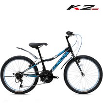 케이투바이크 MTB 자전거 덱스터21V 22인치 21단 시마노 변속레버 주니어 초등학생, 덱스터21V 22인치 블랙+블루, 미조립+소형공구