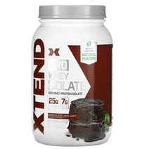 [1+1][826g] 엑스텐드 Xtend wpi 분리유청단백질 아이솔레이트 단백질 쉐이크 보충제 프로틴 파우더, 826g [1+1]