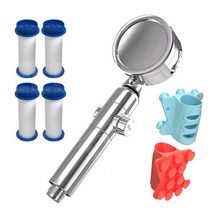 문서핑 샤워락 샤워기 압축필터 7종 실리콘 수압 정수, 단품