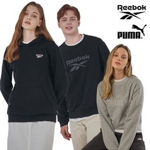REEBOK [최초가 49 000원] 리복/푸마 베이직 후드티셔츠/맨투맨