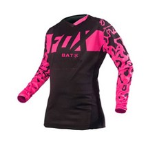 모토크로스 저지 mtb 다운힐 사이클링 산악 자전거 maillot ciclismo hombre quick dry jersey bat fox Woman, [04] M, [03] B-L003