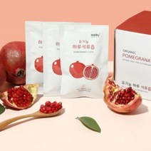유기농 착즙 석류즙70ml30포, 60팩, 70ml