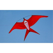 연날리기 야외 재미 스포츠 새로운 전통 제비 연 우산 천 탄소 섬유 막대 도구, 03 red