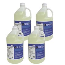허브크린 멀티크린 배수구 하수구 유분 오물 용해 분해 막힘 해결 세정제, 4L, 4개