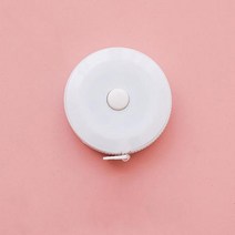 피팅줄자 다이어트줄자 체중 감소 신체 측정용 유연한 자 휴대용 재단사 공예 더블 스케일 바, 4.Nordic white  15m