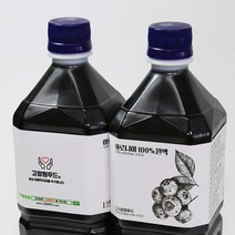 원웰빙 고창 아로니아 원액 100% 1L 2병 올바른 아로니아즙, 1000ml, 2개