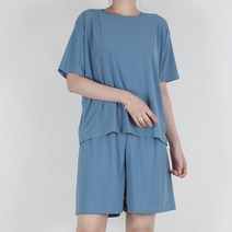 마켓메이트 찰랑 냉장고 트레이닝복 여성 반팔 반바지 여자 상하의세트 여름 홈웨어 빅사이즈