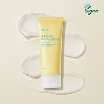 [NEW] 식물나라 제주탄산수 짜서쓰는 클렌징밤 기획100mL(폼15), 클렌징밤 100mL
