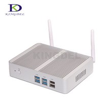 미니PC 팬리스 Kingdel-팬리스 데스크탑 컴퓨터 미니 PC N3150 듀얼 Lan HDMI 와이파이 베어본 8GB RAM 256GB SSD 1TB HDD, [01] no RAM, [01] no hard disk