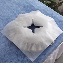 일회용 마사지 얼굴 커버 페이스 안면 부직포 시트 사각형 40*40cm, 200, 화이트