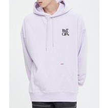 [국내 매장판] ROMANTIC CROWN 리센츠 로고 후디_멜란지 라이트 퍼플 RECENT LOGO HOODIE_MELANGE LIGHT PURPLE 255215
