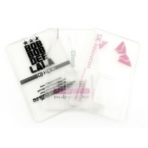 투명 카드형USB메모리 주문제작 8GB 16GB 32GB 64GB 메모리