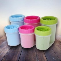 강아지 산책 후 간편 손발 세척기 블루 L 요크셔 시츄