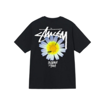 스투시 ITP 플라워 티셔츠 블랙
