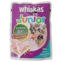 위스카스 키튼 파우치(참치)80g, 상세페이지 참조