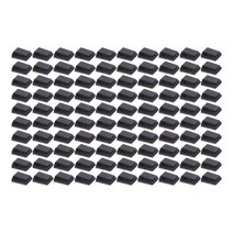 Adhesive Cable Clips 100Pcs Management Organizer For Car Home And Office (Black), 01 Black