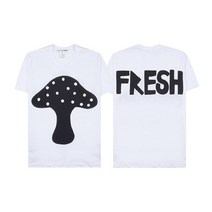 [라벨루쏘] [꼼데가르송] 코튼 반팔 티셔츠 FKT008 WHITE