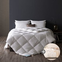 [소프라움] 스칸젠 헝가리80 60수 사계절 구스이불+사르르 이불베개커버세트 킹, 색상:사르르세트 / 사이즈:베이지킹세트