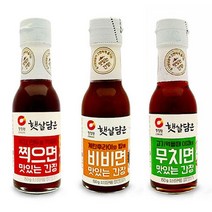 쿨샵 청정원 햇살담은 맛잇는 간장 비빔 만능간장, 왕도매 무치면150g 간장, 150g