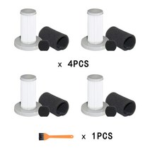 xiaomi deerma dx700 dx700s 진공 청소기 빨 hepa 필터 청소 brushe 깊은 여과 교체 액세서리 부품, 5개