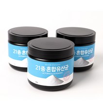 살아있는유산균 21종 혼합유산균, 3병, 300g