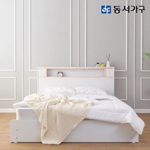 동서가구 네오 피에스토 호텔식 LED 벙커 수납 침대 SS/K프레임 매트리스 택1, 01_프레임만, 01_매트리스없음