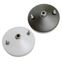 대도 미니 투광기 직부형 조명거치대 천장 벽 거치대 공사현장 캠핑장 실내스튜디오 작업현장, 블랙