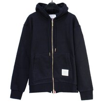 톰브라운 남성 센터백 스트라이프 풀오버 후드 집업 MJT153A 03377 415 NAVY [TBC971ny]