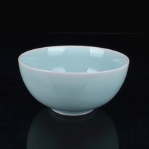 국수 세라믹 가정용 식기 스타일 예술적 심장입니다 청자 면기, T02- 남색