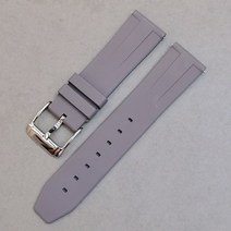 천연 불소 고무 시계 스트랩 FKM 밴드 다이빙 팔찌 퀵릴리즈 18mm 19mm 20mm 21mm 22mm 24mm