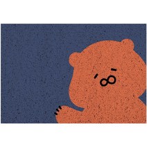 MOCAROSE 미끄러짐을 방지하다 코일현관매트 북유럽 스타일 캐릭터 소동물 방수 주방 카펫, 80x120cm, 9#