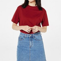 오노마 오노마 ONM 단체티 반티 여름 라운드티셔츠 데일리 무지티 캐주얼 (8432772)