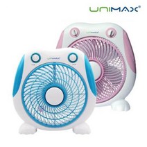 유니맥스 10인치 박스형 선풍기 데스크탑용 탁상용 UMF-B754