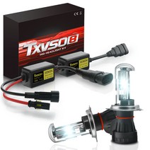 Xenon 9004-9007-H/L 55W Slim Ballast kit HID Headlight bulb 12V H1 H3 h7 hid 6000k Replace Halogen L, 03 H1, 01 6000K