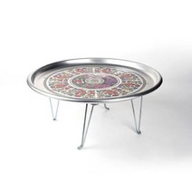 양은밥상 레트로 교자상 원형 42CM