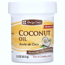 De La Cruz 코코넛 오일 모이스처라이저 621.5g 2개