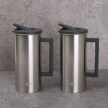 [세정컴퍼니] 1+1 올비아 스텐물병 2P세트, 1.6L