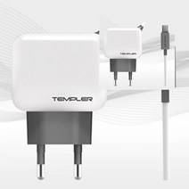 뉴리웹 2.1A 일체형 충전기 24핀 C타입 USB 아이폰 고속충전기