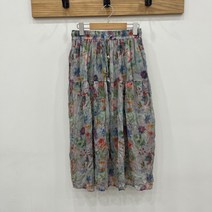 러브앤쇼 린넨 나염 스커트 LCDDGSK03