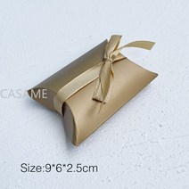 꽃바구니 양재꽃시장 꽃바구니배달10/20pcs 여행 가방 캔디 상자 크래프트 종이 선물 웨딩 생일 파티 장식, 04 Gold pillow box_02 20 pcs