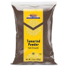 Rani 타마린드 파우더 (Imli) 14온스 (400g) 설탕/소금 무첨가 | 비건 | 글루텐 프리 | GMO 프리 | 인도 원산지, 3.5 Ounce (Pack of 1)