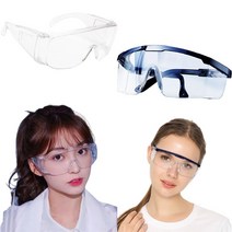 안면 보호 방풍 패션 고글 보안경 (HM0170), A타입(투명)