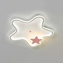 조명프라자 미리내 LED 방등 50W 아이방등 키즈조명, 핑크