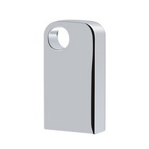 USB메모리 미니 1TB 2TB 1테라 2테라 반원 대용량 메모리, 512GB, 은색