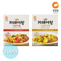 청정원 카레여왕 치킨160gx5봉+스위트카레180gx5봉, 단품